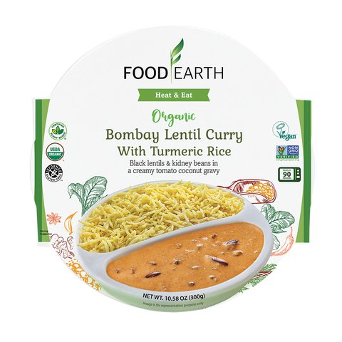 Bombay Lentil Curry with Turmeric Rice